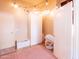 Stylish bedroom with string lights, a comfortable egg chair, and lots of storage at 6415 W Escuda Rd, Glendale, AZ 85308