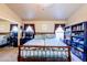 Spacious bedroom with carpeting, vaulted ceiling and large window at 6415 W Escuda Rd, Glendale, AZ 85308