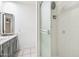 Bathroom featuring stone countertops and tiled shower at 9641 N 36Th Dr, Phoenix, AZ 85051