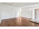 Open living room featuring hardwood floors at 9641 N 36Th Dr, Phoenix, AZ 85051