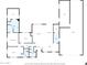 Detailed floor plan showing layout of bedrooms, bathrooms, living areas, and garage at 1208 E Tuckey Ln, Phoenix, AZ 85014