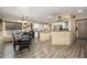 Spacious kitchen with island, stainless appliances, and open floor plan at 1723 E Pontiac Dr, Phoenix, AZ 85024