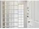 Bright shower with glass block wall and built-in shelving niche at 2236 E Sierra St, Phoenix, AZ 85028