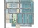 Community map showcasing available homesites including street names and lot numbers within the neighborhood at 5848 S Hassett Ave, Mesa, AZ 85212
