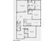Detailed second floor plan showcasing the primary suite, three bedrooms, two baths, and open loft area at 5848 S Hassett Ave, Mesa, AZ 85212