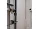 Garage door hardware and electrical outlet at 6435 E Monte Cristo Ave, Scottsdale, AZ 85254
