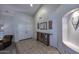 Spacious foyer with tiled floors, high ceilings, and double-door entrance at 8026 W Villa Lindo Dr, Peoria, AZ 85383