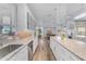 Bright kitchen featuring ample counter space, cabinetry, and open design at 18199 W Buckhorn Dr, Goodyear, AZ 85338