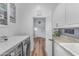 Bright laundry room with washer and dryer and extra storage space at 18199 W Buckhorn Dr, Goodyear, AZ 85338