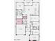 Layout of the house showing primary suite, great room, kitchen, and three additional bedrooms at 25080 N 171St Dr, Surprise, AZ 85387