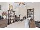 Spacious office featuring matching desks, shelving, and neutral color palette at 25546 N 164Th Dr, Surprise, AZ 85387