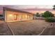 Expansive backyard with a covered patio, perfect for outdoor entertaining under the beautiful Arizona sunset at 3622 W Barcelona Dr, Chandler, AZ 85226