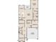 Detailed floorplan showing layout of bedrooms, kitchen, great room, and garage at 47437 W Kenner Dr, Maricopa, AZ 85139