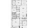 Detailed floor plan showcasing the layout of the home, including four bedrooms, a kitchen, and outdoor living area at 5347 W Sweet Pea Ter, Laveen, AZ 85339