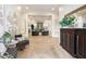 Spacious open floor plan with stylish decor, hardwood floors, and ample natural light at 5700 E Sanna St, Paradise Valley, AZ 85253