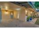 Front door entry featuring a cozy, covered porch, and low-maintenance desert landscaping at 803 W 18Th St, Tempe, AZ 85281