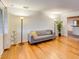 Inviting living room features hardwood floors, neutral wall colors, and stylish furnishings at 803 W 18Th St, Tempe, AZ 85281