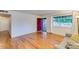 Bright living room features hardwood floors, natural light and neutral wall color at 803 W 18Th St, Tempe, AZ 85281