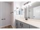 Well-lit bathroom vanity with modern fixtures and a mirror at 101 N 7Th St # 168, Phoenix, AZ 85034