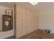 Garage features a hot water heater and plenty of cabinet space for storage at 10212 E Caballero St, Mesa, AZ 85207