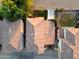 Birds eye view of the rooftops in a well kept neighborhood at 1212 S Boulder St # C, Gilbert, AZ 85296