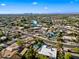 Neighborhood aerial showcasing the community's layout and proximity to local amenities and green spaces at 14830 N 28Th Pl, Phoenix, AZ 85032
