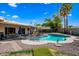 Beautiful backyard featuring a private pool, perfect for relaxation and enjoying the outdoors at 14830 N 28Th Pl, Phoenix, AZ 85032