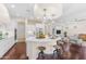 Bright, open kitchen features a large island with seating and modern pendant lighting at 1771 E Alegria Rd, Queen Creek, AZ 85140