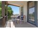 Charming balcony with seating, perfect for enjoying the outdoor scenery at 3042 N Beverly Pl, Buckeye, AZ 85396