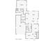 Detailed floor plan showcasing the layout of the primary bedroom, kitchen, living room, and other living spaces at 3042 N Beverly Pl, Buckeye, AZ 85396