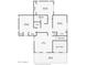 Upstairs floor plan with bedroom, bathroom, loft, balcony and storage closet dimensions at 3042 N Beverly Pl, Buckeye, AZ 85396