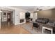 Inviting living room with fireplace and comfortable seating arrangement at 3177 S Sierra St, Gilbert, AZ 85295