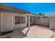 A charming front entrance with a secured front door and privacy at 4406 E Carter Dr, Phoenix, AZ 85042