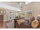 Bright main bedroom with wood floors, walk-out balcony, and lots of natural light at 824 W Whitten St, Chandler, AZ 85225