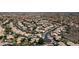 Expansive aerial view of the community, showcasing the neighborhood layout and lush surroundings at 14609 S 24Th Way, Phoenix, AZ 85048