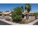 Corner lot home featuring mature landscaping, two palm trees and desert-style plants for a relaxed and natural feel at 14609 S 24Th Way, Phoenix, AZ 85048