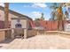 Outdoor kitchen area with a pizza oven, built-in grill, and ample counter space at 14609 S 24Th Way, Phoenix, AZ 85048