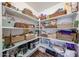 Organized walk-in pantry with ample shelving and storage space at 14770 W Columbine Dr, Surprise, AZ 85379
