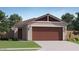 Charming single-story home with a symmetrical facade, a two-car garage, and well-maintained lawn at 25038 N 174Th Ln, Surprise, AZ 85387