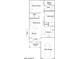 Layout displays open concept living with covered porch and patio at 25082 N 174Th Ln, Surprise, AZ 85387