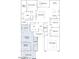 Detailed floor plan showcases the layout of the home, including the next gen suite, bedrooms, and living spaces at 25162 N 177Th Dr, Surprise, AZ 85387