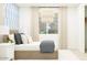 Serene bedroom with stylish decor, featuring a comfortable bed and ample natural light, perfect for relaxation at 25437 N 176Th Ave, Surprise, AZ 85387