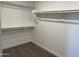 Spacious walk-in closet with ample shelving and rod space for organization at 3363 S 180Th Ln, Goodyear, AZ 85338