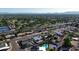 A lovely aerial view of a neighborhood in a desirable area with mature landscaping and community parks at 3444 E Paradise Dr, Phoenix, AZ 85028