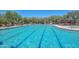 Large community pool with sparkling water and neatly lined swimming lanes surrounded by lounge chairs and mature landscaping at 35414 N 32Nd Dr, Phoenix, AZ 85086