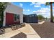 Modern home front view displaying a sidewalk and xeriscaping at 3551 N 12Th St # 101, Phoenix, AZ 85014