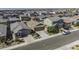 Aerial view of the house in a well-planned community at 36602 W San Alvarez Ave, Maricopa, AZ 85138