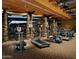 Well-equipped fitness center with modern cardio machines, strength training equipment, and scenic views for a healthy lifestyle at 3804 E Daley Ln, Phoenix, AZ 85050