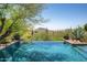 Infinity pool showcasing panoramic desert views and a blue sky at 41916 N 101St N Pl, Scottsdale, AZ 85262