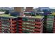 Aerial shot of a building with a rooftop deck and community space, offering beautiful city views at 4808 N 24Th St # 923, Phoenix, AZ 85016